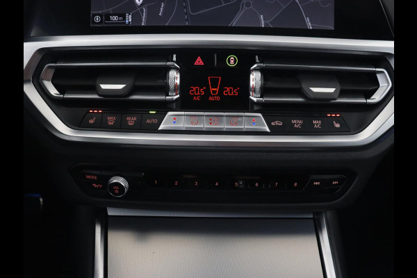 BMW 3-serie 320e M Sport | Leder | Trekhaak | Stoelverwarming | Carplay | Sportstoelen | Laserlicht | Live Cockpit | DAB | Parkeerhulp | Navigatie | Climate control | Bluetooth | Cruise control