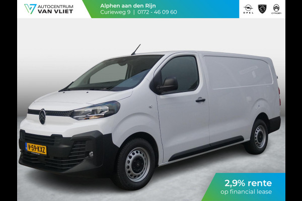 Citroën Jumpy L3 2.0D 145 Pk. | 2,9% rente | Navi incl. Apple Carplay | laadruimtebetimmering | camera | rijklaarprijs