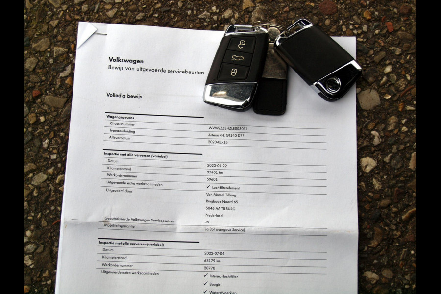 Volkswagen Arteon 2.0 TSI Business R Exclusive Elektrisch glazen Panorama-dak | 2X R-Line | Virtual Cockpit | Camera | Apple Carplay |