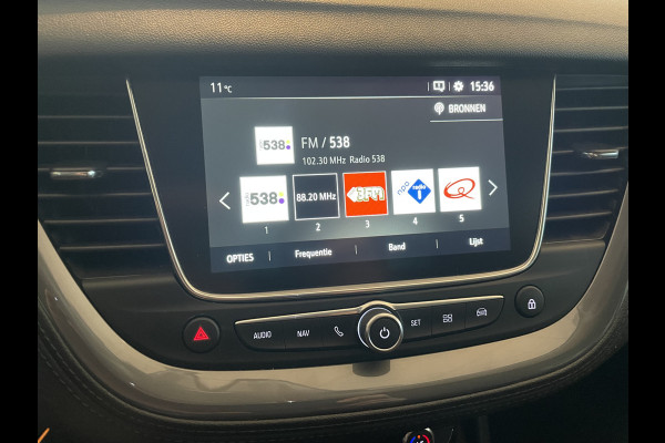 Opel Grandland X 1.2 Turbo Business Edition Achteruitrijcamera - Cruise control - Airco - Apple carplay - Alarm klasse 1  - Bluetooth - Parkeersensoren voor en achter - navigatiesysteem - Radio - Start/stop systeem - Stuur multifunctio