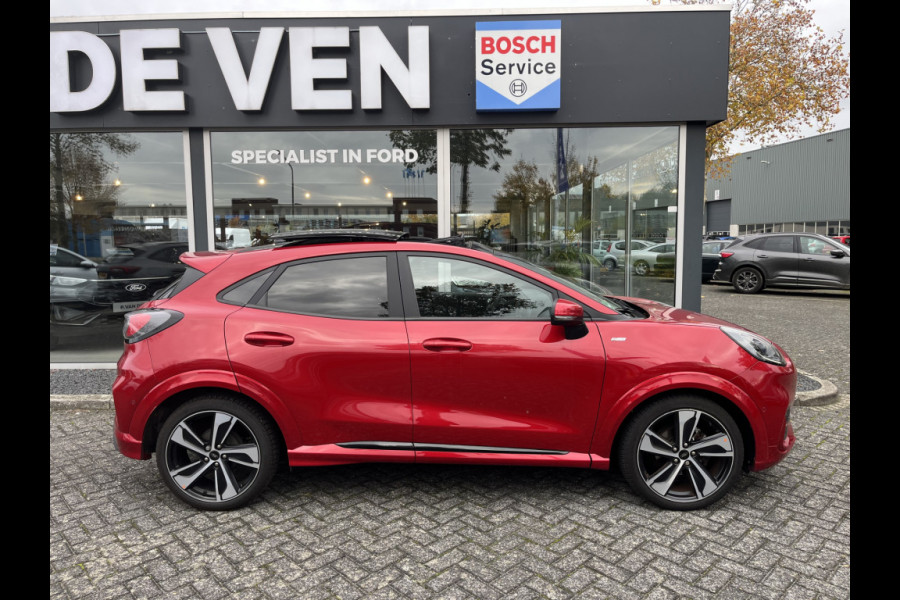 Ford Puma 1.0 EcoBoost Hybrid ST-Line X 125pk/92kW Automaat | Full Options | Panodak | Driver Assistance Pack | 19 inch | Elek. achterklep | Keyless | etc. etc.