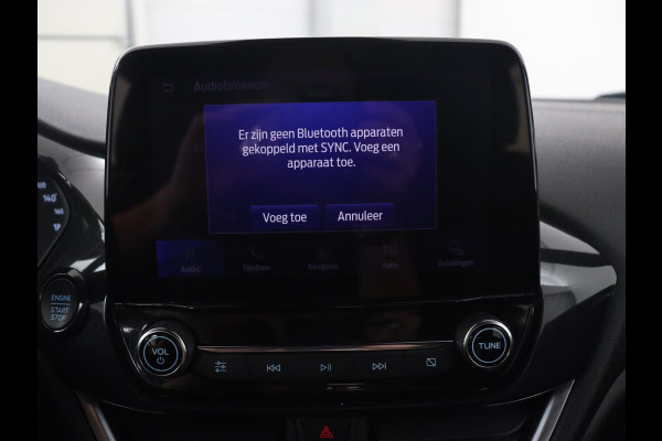 Ford Fiesta 1.0 EcoBoost Hybrid ST-Line | Leder | Navigatie | Carplay | Full LED | Climate control | Parkeerhulp | Cruise control | Bluetooth