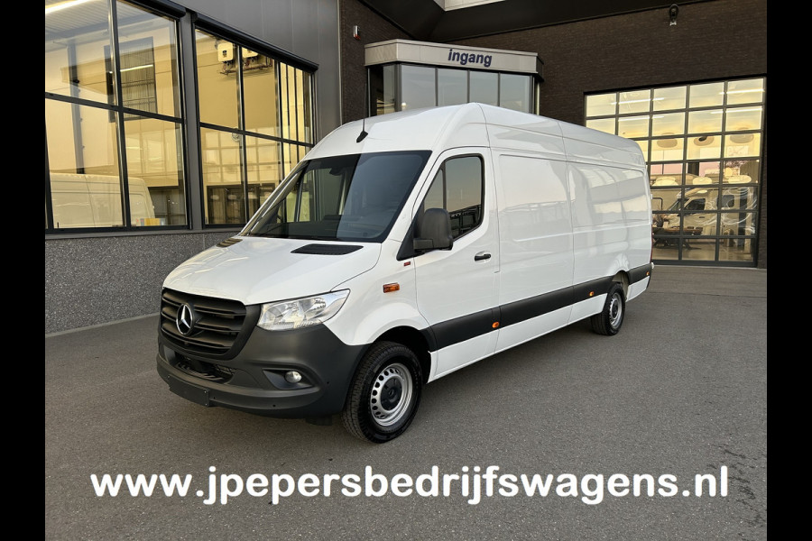 Mercedes-Benz Sprinter 317 CDI L3 H2 MBUX / 360 Camera / Geveerde stoel / Navigatie / Cruise control / Airco / 270 Graden achterdeuren