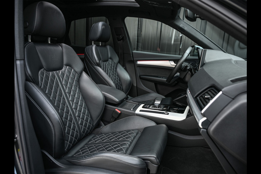 Audi Q5 Sportback 50 TFSI e S edition · Adaptive Cruise · Memory Seats · Bang & Olufsen Sound · Stoelverwarming · Leder · Keyless · Pano
