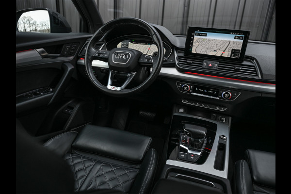 Audi Q5 Sportback 50 TFSI e S edition · Adaptive Cruise · Memory Seats · Bang & Olufsen Sound · Stoelverwarming · Leder · Keyless · Pano
