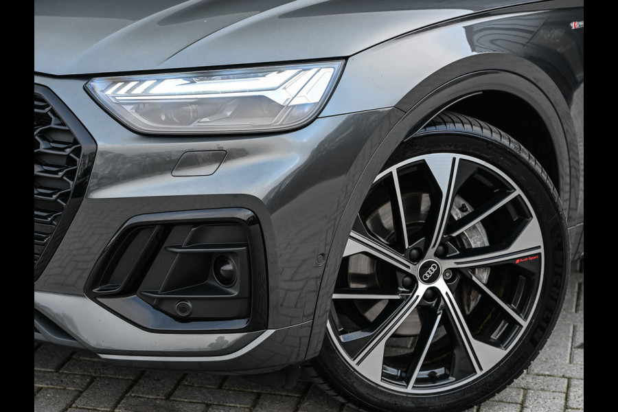Audi Q5 Sportback 50 TFSI e S edition · Adaptive Cruise · Memory Seats · Bang & Olufsen Sound · Stoelverwarming · Leder · Keyless · Pano