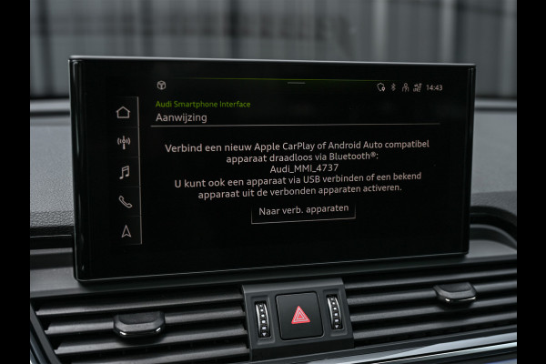 Audi Q5 Sportback 50 TFSI e S edition · Adaptive Cruise · Memory Seats · Bang & Olufsen Sound · Stoelverwarming · Leder · Keyless · Pano