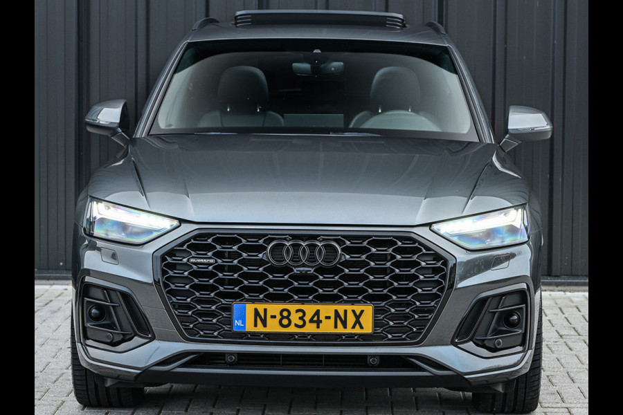 Audi Q5 Sportback 50 TFSI e S edition · Adaptive Cruise · Memory Seats · Bang & Olufsen Sound · Stoelverwarming · Leder · Keyless · Pano