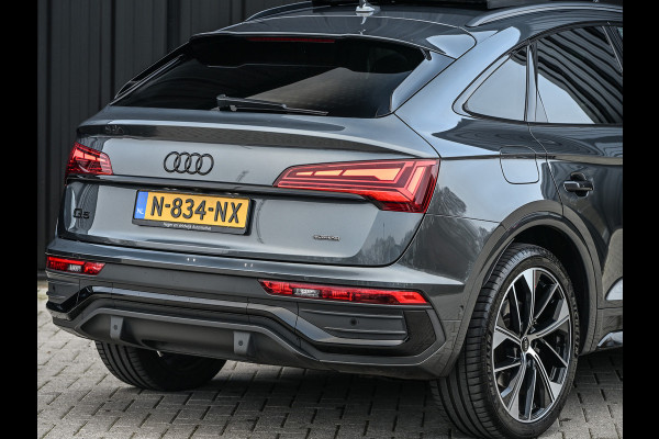 Audi Q5 Sportback 50 TFSI e S edition · Adaptive Cruise · Memory Seats · Bang & Olufsen Sound · Stoelverwarming · Leder · Keyless · Pano