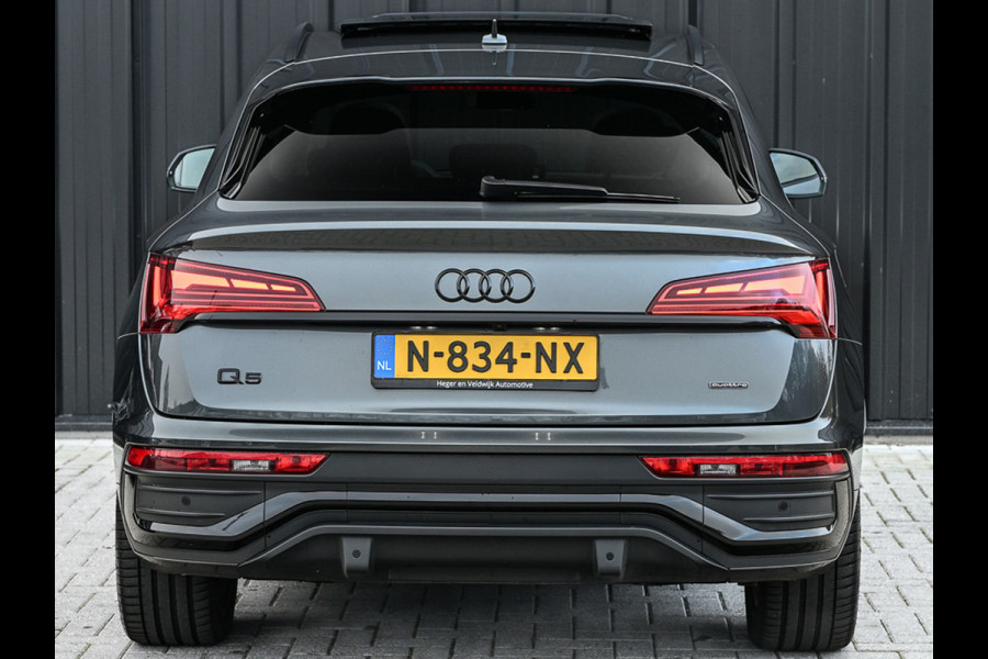 Audi Q5 Sportback 50 TFSI e S edition · Adaptive Cruise · Memory Seats · Bang & Olufsen Sound · Stoelverwarming · Leder · Keyless · Pano