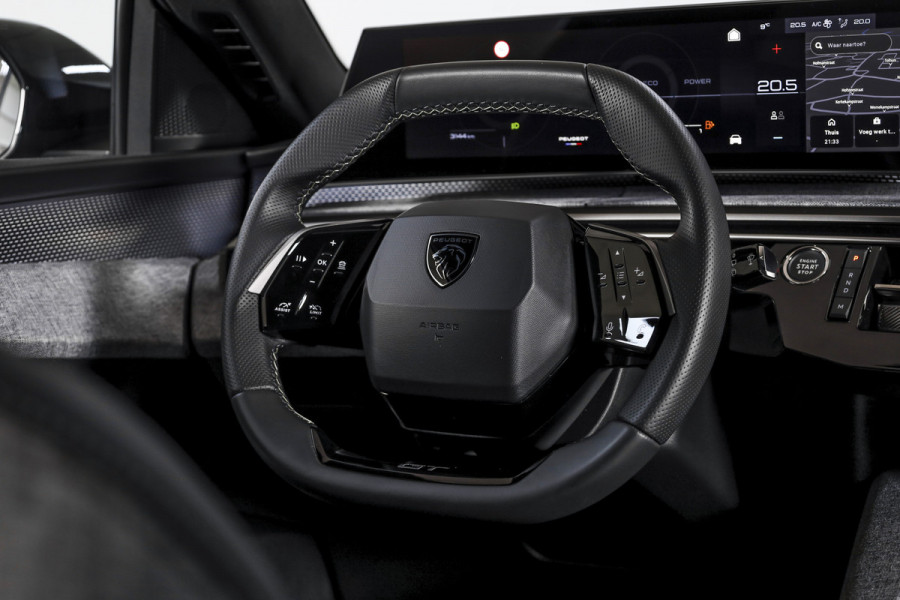 Peugeot 5008 1.2 Hybrid 145 GT 7p.- Automaat | Dig. Cockpit | Adapt. Cruise | Stoel-+Stuurverw. | PDC | Camera | NAV + APP. Connect | ECC | Elek. Klep | DAB | LM 19" | 0384
