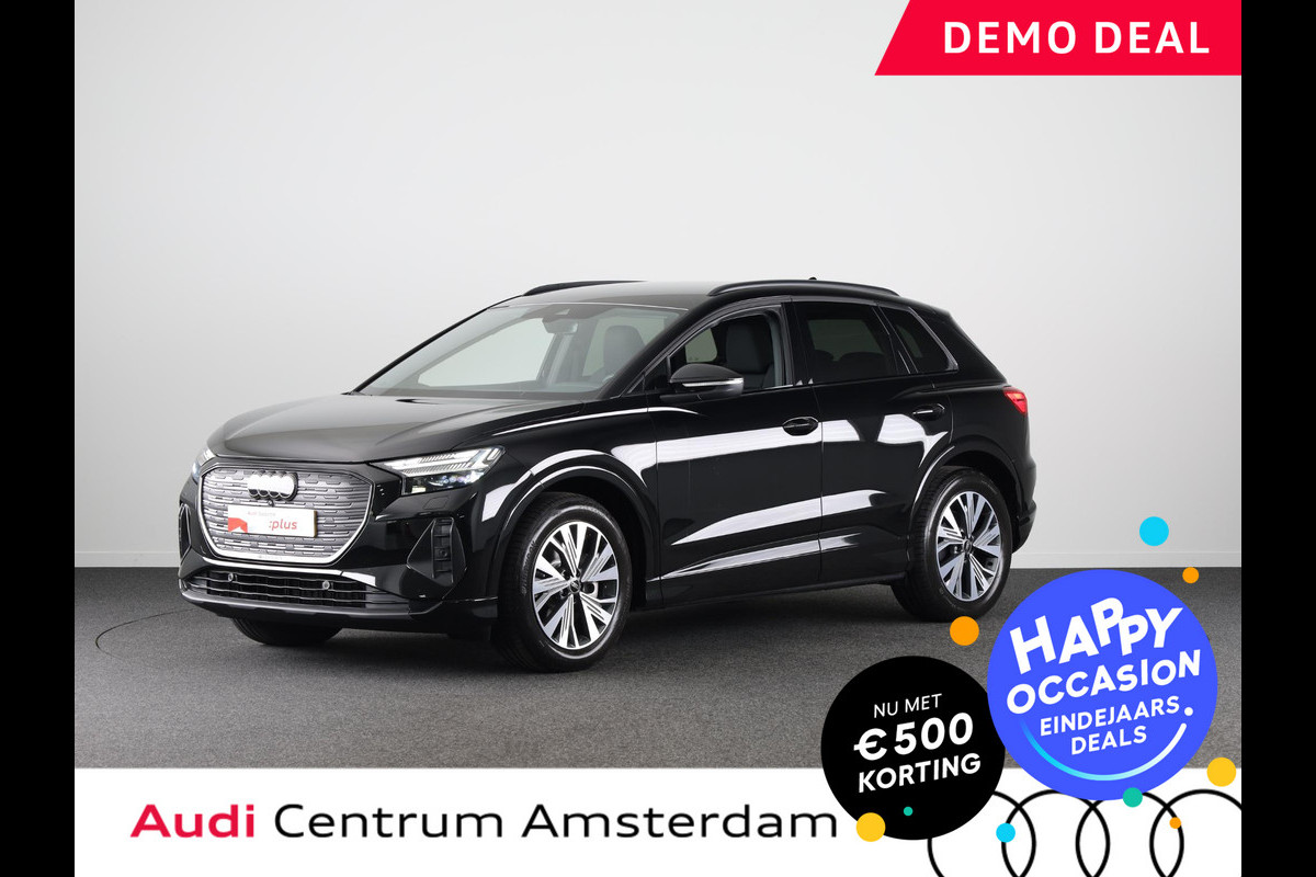 Audi Q4 e-tron 45 quattro Advanced edition 82 kWh 286pk | Adaptieve cruise controle | Parkeercamera achter | Optiekpakket zwart Plus