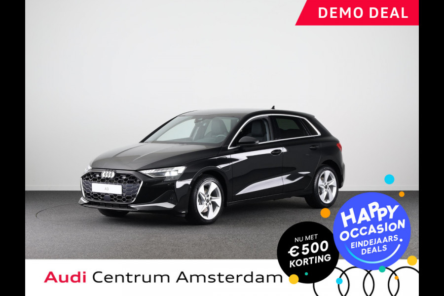 Audi A3 Sportback 40 TFSI e Advanced edition 204pk | Verlengde garantie | Navigatie | Extra getint glas | Verwarmbare voorstoelen