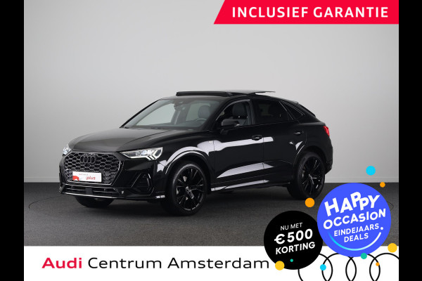 Audi Q3 Sportback 35 TFSI S Edition 150 pk S-tronic | Navigatie | Schuifdak | Parkeersensoren | Lichtmetalen velgen 20" | B&O Soundsystem | Lederen bekleding | S-Line |