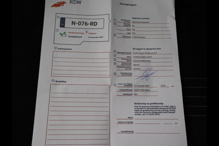 Kia Ev6 GT-LINE 77.4 kWh + SCHUIFDAK | MERIDIAN | HEAD-UP | STOELVENTILATIE | STOEL/STUURVERWARMING