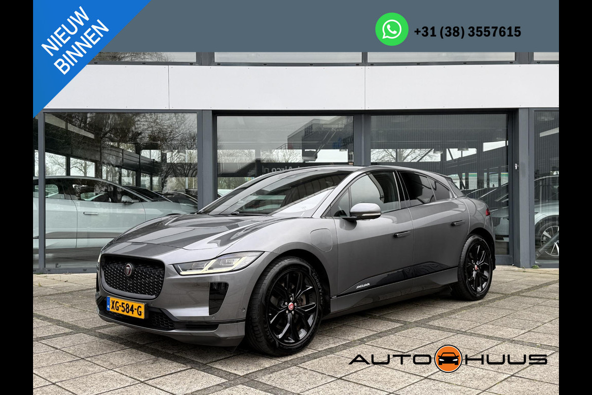 Jaguar I-PACE Aut. EV400 4WD First Edition 90kWh | Alcantara | Stoel Verkoeling | Luchtvering | Matrix-LED | Full Options! |