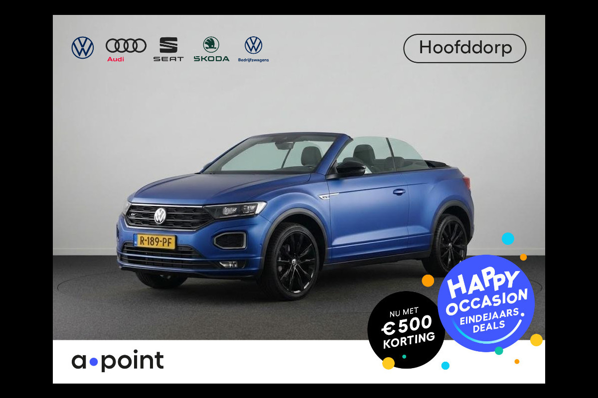 Volkswagen T-Roc Cabrio 1.5 TSI R-Line 150pk DSG| Navi| 17'LM-velgen| Alarm| Parksensors