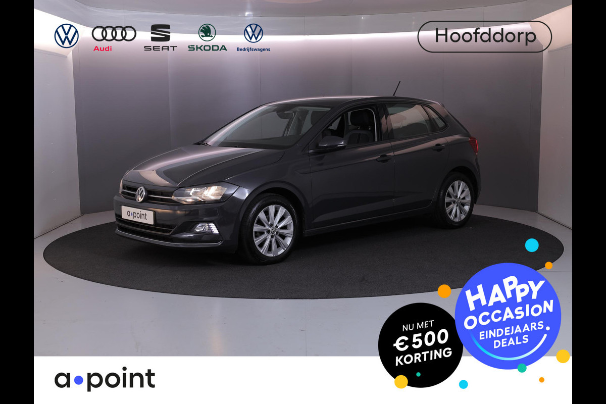 Volkswagen Polo 1.0 TSI Highline 95 pk Automaat (DSG) | Navigatie via App | Parkeersensoren | Achteruitrijcamera | Adaptieve cruise control | Voll. digitaal instrumentenpaneel |