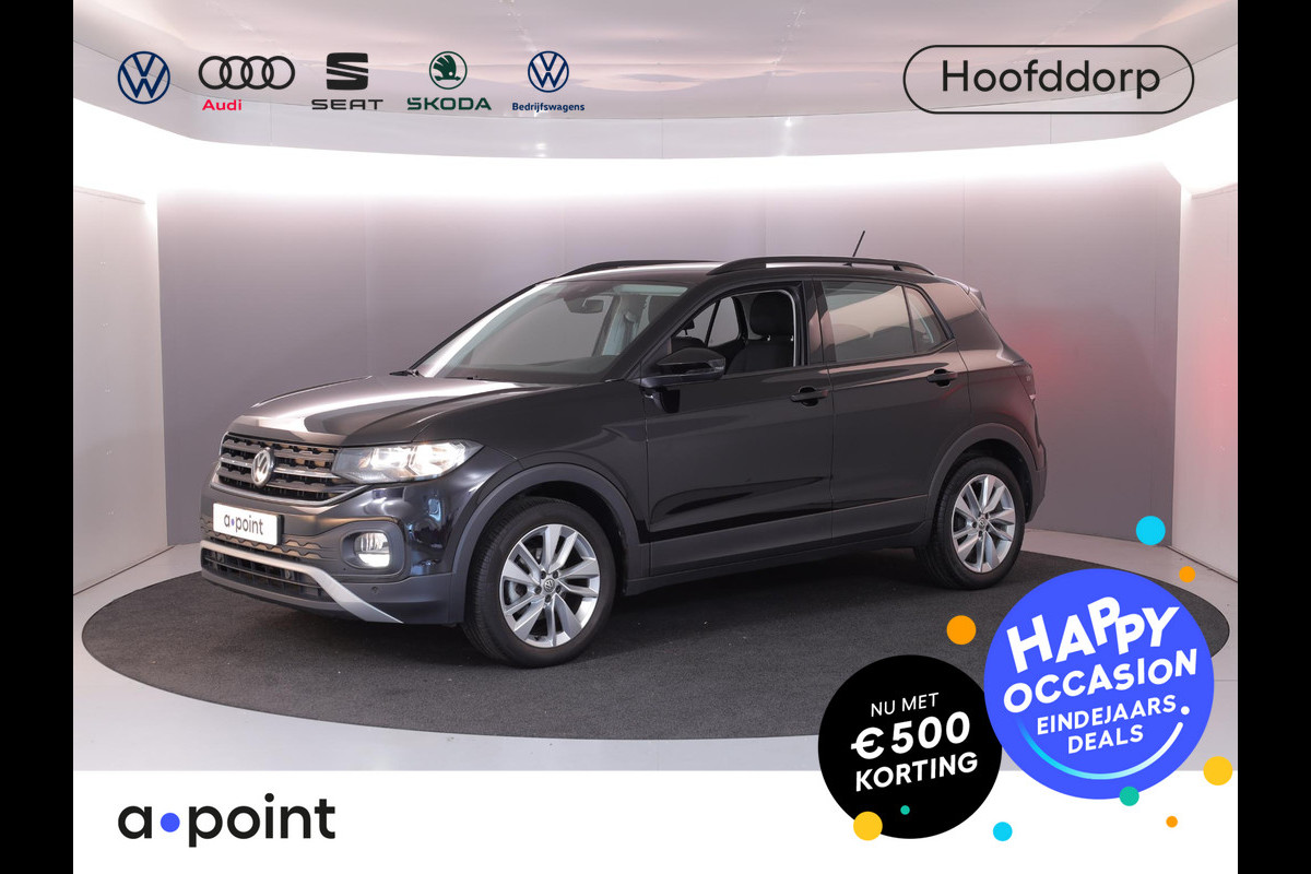 Volkswagen T-Cross 1.0 TSI Life 95pk 5bak| Navi| 17'LM-velgen| Dodehoekdetectie| Camera