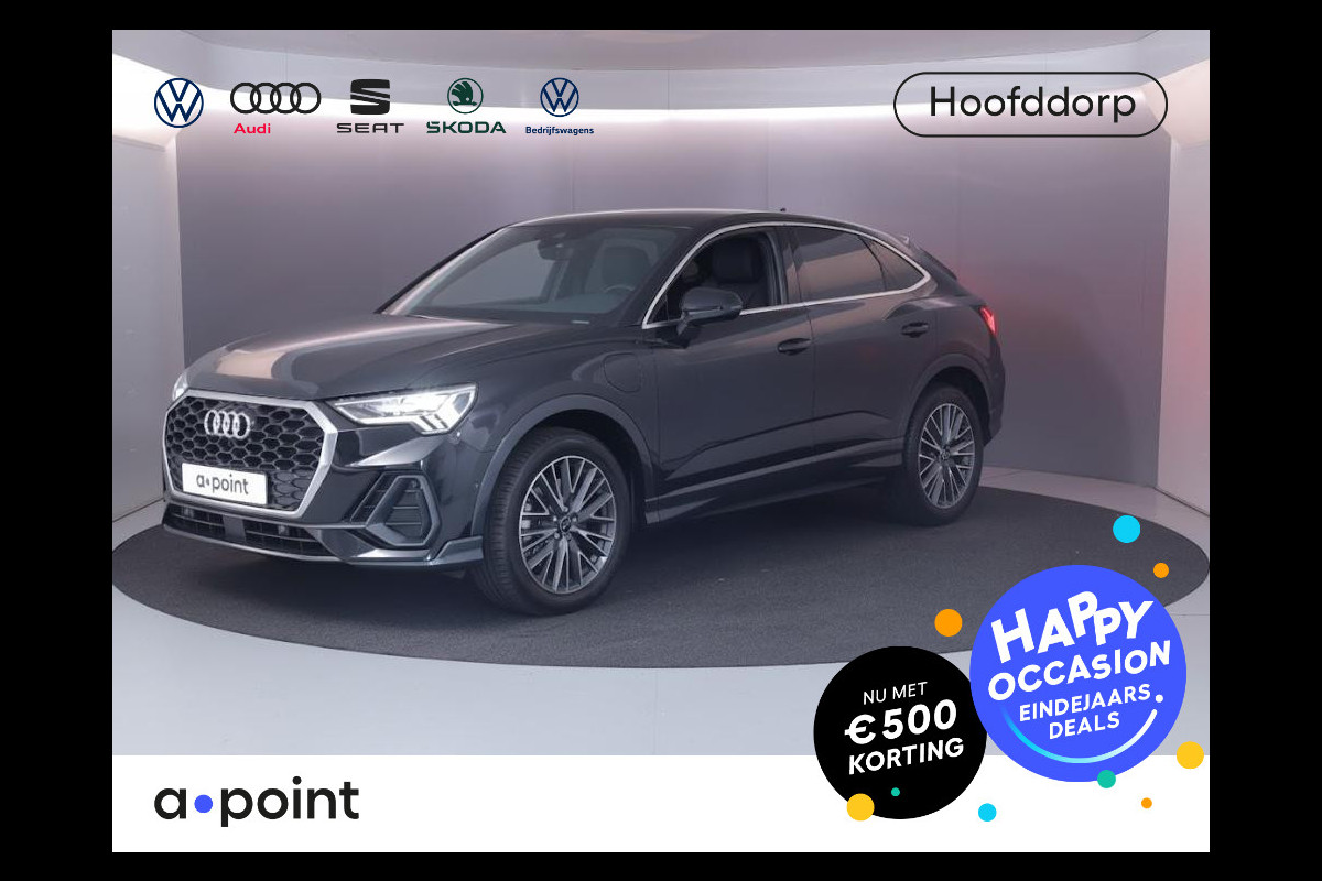 Audi Q3 Sportback 45 TFSI e Edition 245 pk S-tronic | Navigatie | Parkeersensoren (Park assist) | Achteruitrijcamera | Stoelverwarming | Adaptieve cruise control | Lederen bekleding |