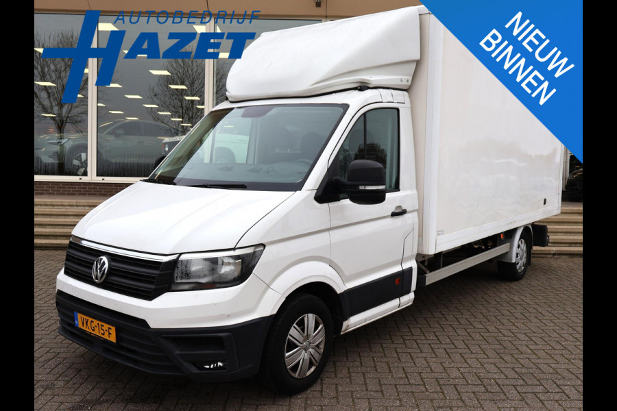 Volkswagen Crafter 35 2.0 TDI 140 PK EURO 6 BAKWAGEN MEUBELBAK + APPLE CARPLAY | AIRCO | GEVEERDE STOEL