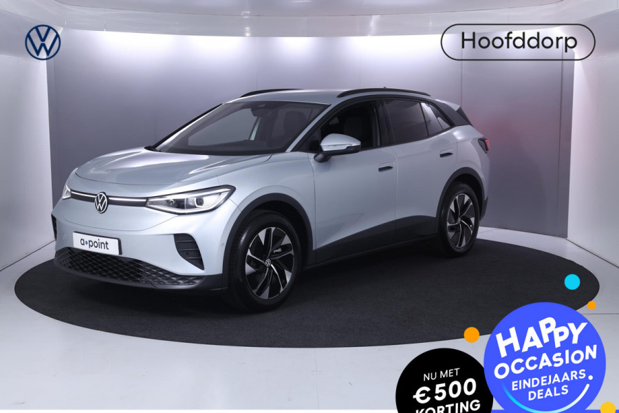 Volkswagen ID.4 Pro Business 77 kWh accu, 210 kW / 286 pk SUV Elek wegklapbare trekhaak| LEX-matrix| 17% bijtelling ( tot 30.000,-)
