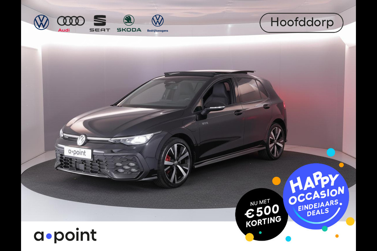 Volkswagen Golf 1.5 eHybrid GTE 272PK PHEV | Verlengde garantie  | Navigatie | Panorama dak | Black Style | 18" Lm velgen | Multimedia pakket plus |
