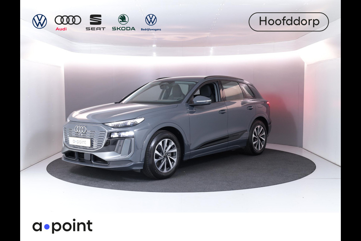 Audi Q6 e-tron Advanced edition e-tron perf 225kW/306pk 100Kwh Ha Tech Plus pakket, sportstoelen met leder, bumpers in kleur carrosserie, omgevingscamera's