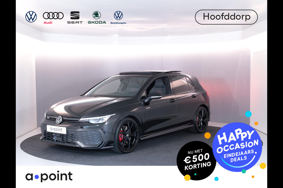 Volkswagen Golf 2.0 TSI GTI 265PK DSG | Verlengde garantie | Panorama dak | Head up Display | Blackstyle | 19"LM velgen |