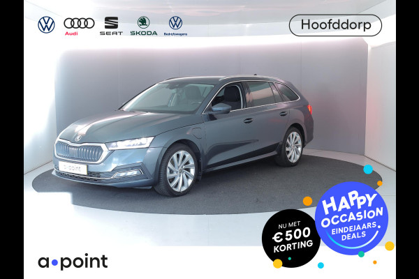 Škoda Octavia Combi 1.4 TSI iV PHEV Business Edition Plus 204pk| Navi| trekhaak| 18'LM-velgen |verwarmde stln+voorruit| SOH 94%