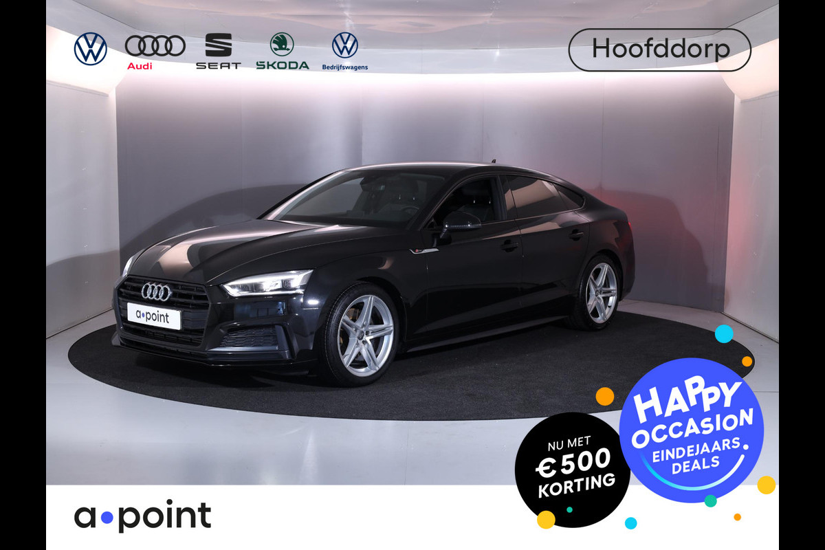 Audi A5 Sportback 40 TFSI Sport S-line Edition 190 pk S-tronic | Navigatie | Trekhaak | Parkeersensoren achter | Autom. airco (3 zones) | Stoelverwarming | S-line |