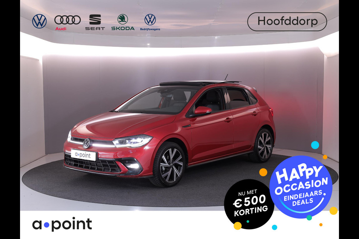 Volkswagen Polo 1.0 TSI R-Line Pano-dak| Navi| 17'LM-velgen| digital display