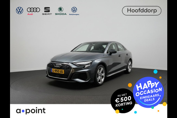 Audi A3 Limousine 30 TFSI S edition 110 pk S-tronic | Navigatie | Parkeersensoren achter | LED koplampen | Stoelverwarming | S-Line |