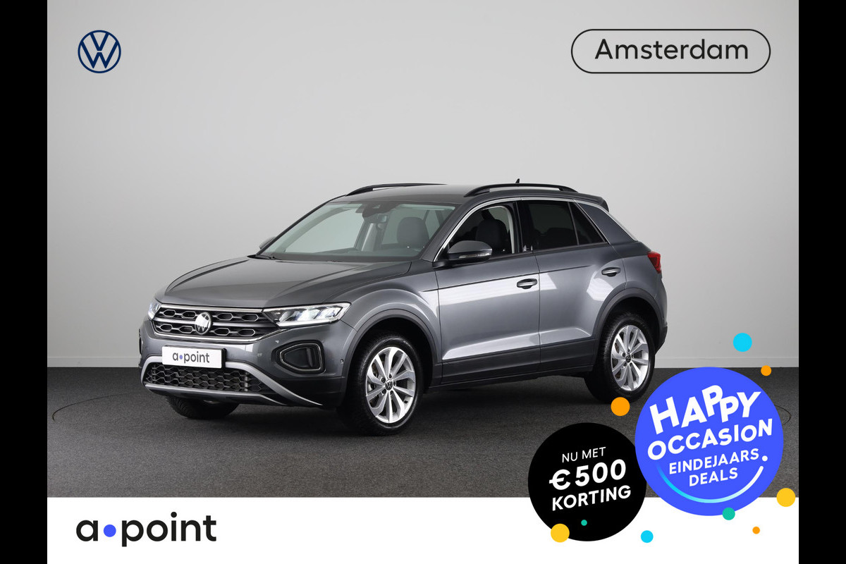 Volkswagen T-Roc 1.5 TSI Life Edition 150 PK DSG | Private lease vanaf € 569,- pm | Navigatie | Parkeercamera | Keyless entry |