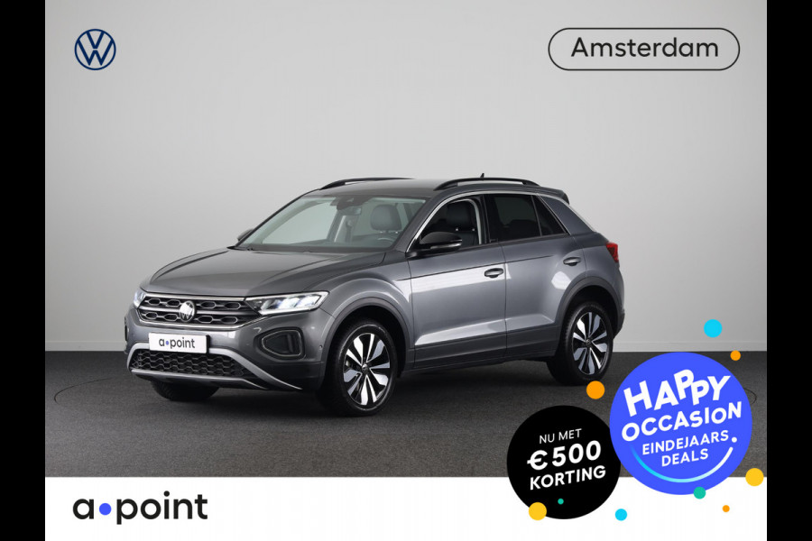 Volkswagen T-Roc 1.0 TSI Life Edition GOAL 115 PK | Private lease vanaf € 519,- pm | Navigatie | automatische Airco | Parkeer assistent |