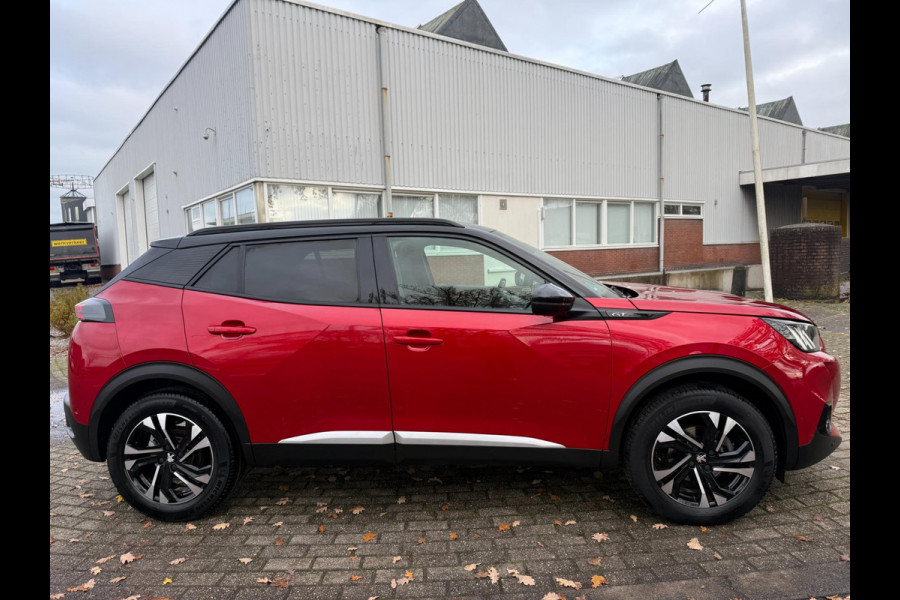 Peugeot 2008 1.2 PureTech GT Line 131PK 2021 LEDER LED CARPLAY LUX NAP