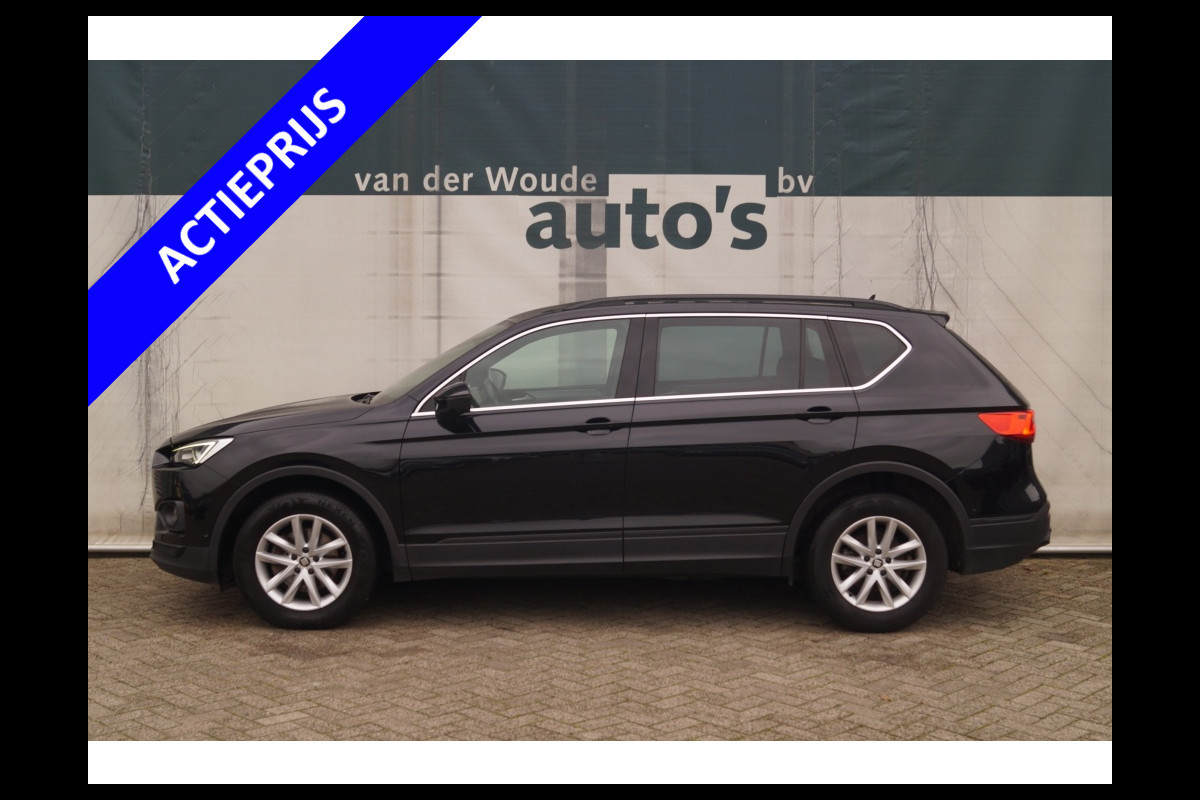 Seat Tarraco 1.5 TSI 150pk Style 7-persoons -LED-NAVI-ECC-PDC-