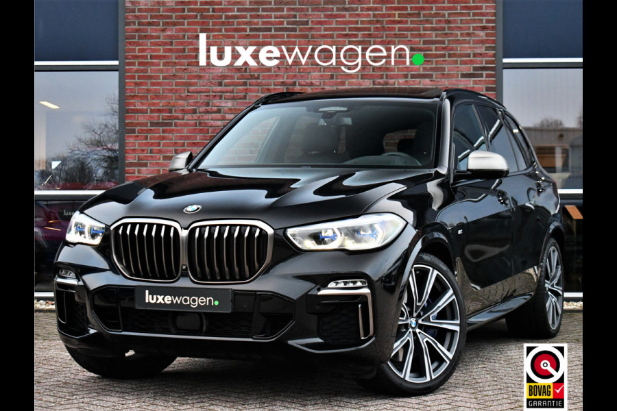 BMW X5 xDrive40i M-Sport 7pers Pano ACC Trekh H/K HUD 360 22inch 4WS laser Comf-seat