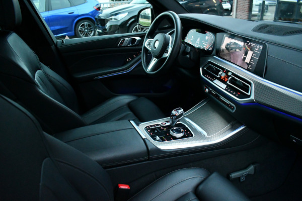 BMW X5 xDrive40i M-Sport 7pers Pano ACC Trekh H/K HUD 360 22inch 4WS laser Comf-seat