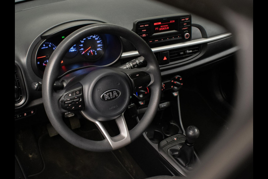 Kia Picanto 1.0 CVVT EconomyPlusLine NIEUW MODEL (LED,AIRCO,BLACK EDITION,SPORTSTOELEN,NIEUWE APK,NETTESTAAT)