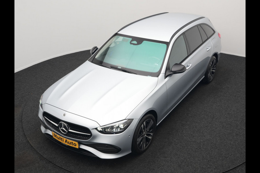 Mercedes-Benz C-Klasse Estate 300 e Avantgarde Plug In Hybrid 313pk Dealer O.H. PHEV | Trekhaak Af Fabriek | Camera | Night Pakket | Sportstoelen Verwarmd | Apple Carplay | Sfeerverlichting | Navigatie | Virtual | DAB |