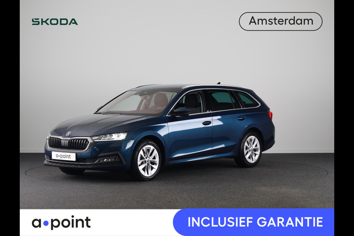 Škoda Octavia Combi 1.0 e-TSI Business Edition Plus 110 pk Automaat (DSG) | Verlengde garantie | Navigatie | Parkeersensoren | Adaptieve cruise control | Stoelverwarming |