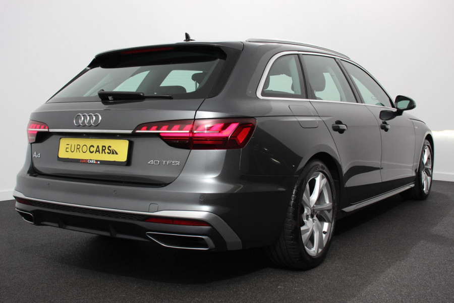 Audi A4 Avant 40 TFSI 204 pk S-tronic S Line Plus | Navigatie | Adaptive Cruise Control | Parkeersensoren | Lane Assist | Elektrische achterklep | Stoelverwarming | Ledverlichting | Virtual Cockpit | Climatronic