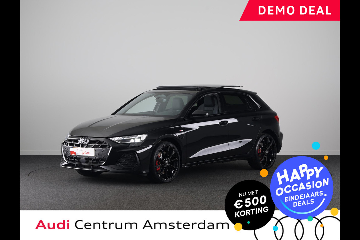 Audi A3 Sportback 45 TFSI e S edition Competition 272pk | Panoramadak | Sonos Premium Audio | 19 inch Lichtmetalen velgen | Parkeercamera