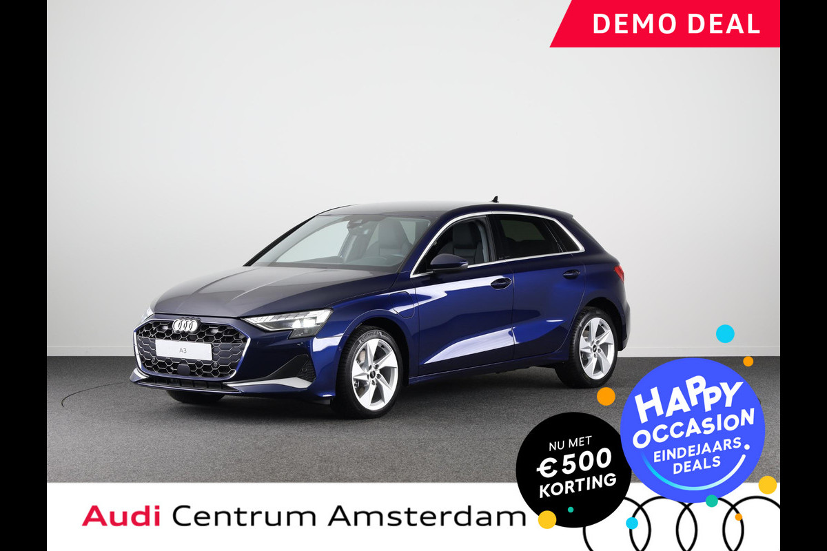 Audi A3 Sportback 40 TFSI e Advanced edition 204pk | Verlengde garantie | Navigatie | Extra getint glas | Verwarmbare voorstoelen