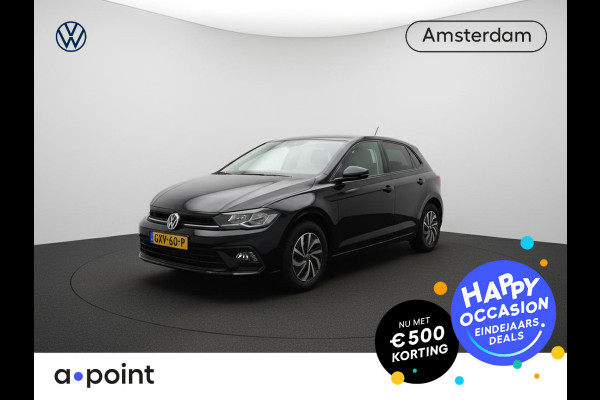 Volkswagen Polo 1.0 TSI Life Edition 95 pk | Verlengde garantie | Navigatie | Parkeersensoren | Achteruitrijcamera | Adaptieve cruise control | Stoelverwarming |