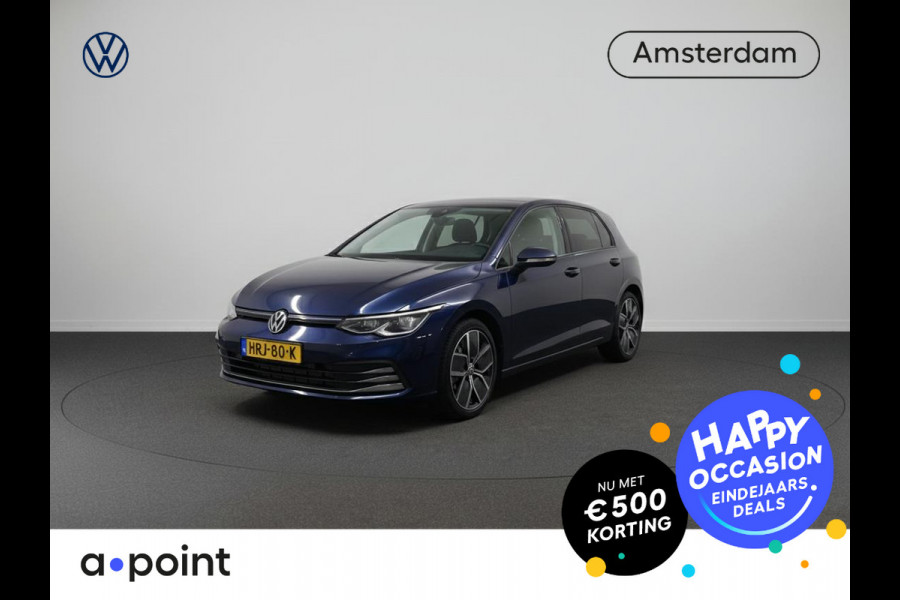 Volkswagen Golf 1.5 eHybrid Style Edition 204 pk Automaat (DSG) | Verlengde garantie | Navigatie via App | Panoramadak | Parkeersensoren (Park assist) | Achteruitrijcamera | Stoelverwarming |