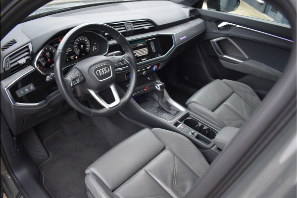 Audi Q3 Sportback 45 TFSI e S-Line 245 Pk Black Ed Chronos Grijs Metallic Navi Sfeer Trekhaak 19 Inch