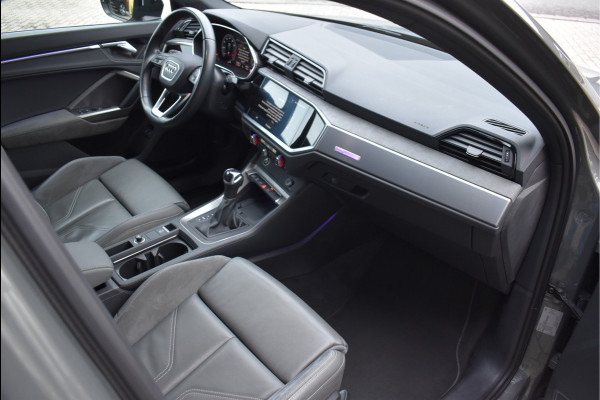 Audi Q3 Sportback 45 TFSI e S-Line 245 Pk Black Ed Chronos Grijs Metallic Navi Sfeer Trekhaak 19 Inch