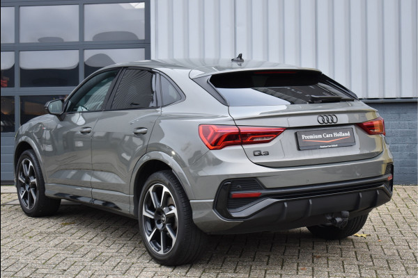 Audi Q3 Sportback 45 TFSI e S-Line 245 Pk Black Ed Chronos Grijs Metallic Navi Sfeer Trekhaak 19 Inch